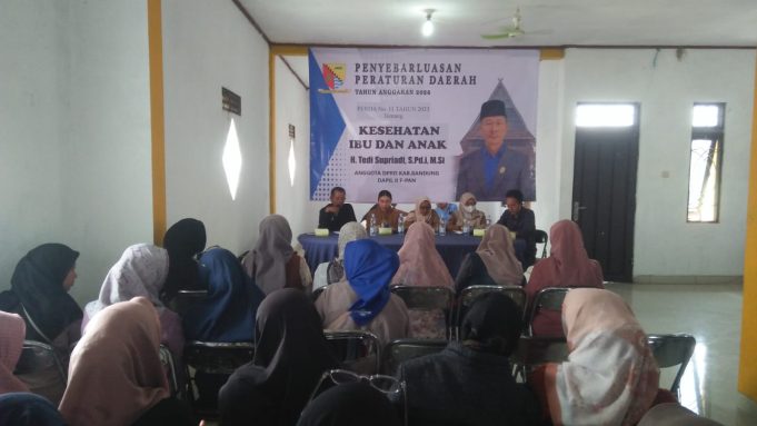 Legislator H. Tedi Supriadi Penyebarluasan Perda Nomor 11 Dimana Pentingnya Menjaga Kesehatan