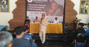 Legislator Ir. Aep Dedi Penyebarluasan Perda Nomor 2 Untuk Meningkatkan Hak – Hak Hukum Yang Dimiliki