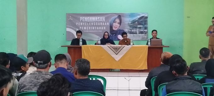 Legislator Dra.Hj. Tia Fitriani Kegiatan Pengawasan Penyelenggaraan Merupakan Bagian Dari Tugas