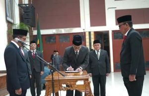 Dalam Rangka Pengisian Jabatan Kosong di 4 OPD, Bupati KDS Lantik Eselon II untuk Menjamin Roda Pemerintahan dan Layanan Publik