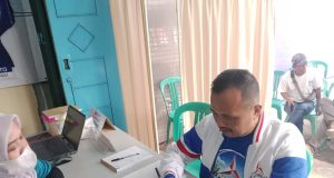 CKG dan Donor Darah Warnai Bakti Sosial DPC Partai Demokrat Kota Tasikmalaya Sambut HUT ke-25