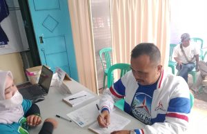 CKG dan Donor Darah Warnai Bakti Sosial DPC Partai Demokrat Kota Tasikmalaya Sambut HUT ke-25