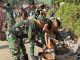 Antusiasme TNI, Polri, dan Warga Gotong Royong Bangun TPT pada TMMD ke-129 Kodim 0612/Tasikmalaya