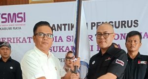 Resmi Dilantik, Kang Sule Kembali Pimpin SMSI Sukabumi Raya 2025–2028
