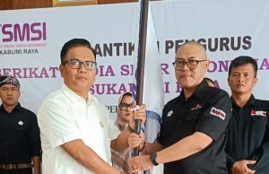 Resmi Dilantik, Kang Sule Kembali Pimpin SMSI Sukabumi Raya 2025–2028