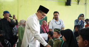 Santunan Yatim dan Dhuafa Warnai Silaturahmi Bupati Bandung di Bojongsoang
