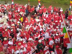 1500 Peserta Meriahkan Gerak Jalan Desa Bojongkunci Barokah, Door prize Umroh