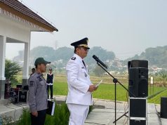 Pemerintah Kecamatan Kutawaringin Bersama Unsur Terkait Laksanakan Upacara HUT RI Ke – 81 Di SMAN 1 Kutawaringin