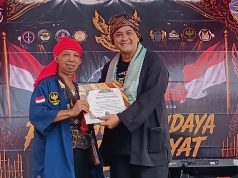 Apresiasi Pelestarian Budaya,Diky Candra Terima Penghargaan dari Yayasan Sanca Wulung Galunggung