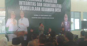 KDS Meminta Kepala Desa Untuk Memahami Regulasi Dan Terus Untuk Mengenyam Pendidikan