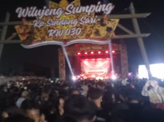 Gebyar Pentas Seni Kemerdekaan Karang Taruna 030 Sindangsari Meriah, Warga Tumpah Ruah Saksikan Penampilan Ade Astrid