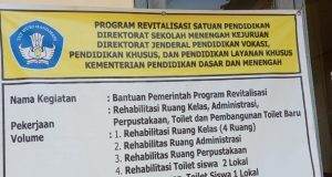 Pembangunan Revit SDN Bojong 1 Berjalan Lancar, Siswa Akan Lebih Nyaman