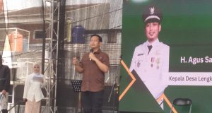 Serah Terima Perumahan D’Amerta, Kades Lengkong Dorong Pengelolaan Sampah dan Pembangunan Infrastruktur