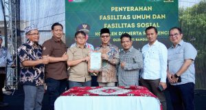 Komplek D’Amerta Residence Diwilayah Desa Lengkong Diserahkan Kepada Pemda Bandung