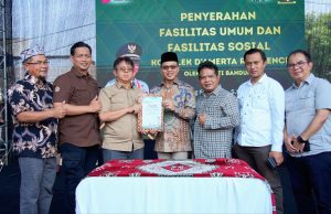 Komplek D’Amerta Residence Diwilayah Desa Lengkong Diserahkan Kepada Pemda Bandung