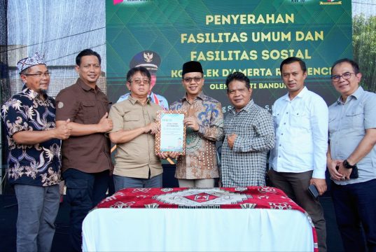 Komplek D’Amerta Residence Diwilayah Desa Lengkong Diserahkan Kepada Pemda Bandung