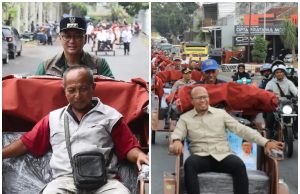 Beda Gaya Bupati dan Wali Kota Tasikmalaya Saat Serahkan Becak Listrik, Aksi di Lapangan Jadi Sorotan