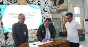 Hadiri Penandatanganan MoU KONI dan BPJS Ketenagakerjaan, KDS Bakar Semangat Atlet Bawa Pulang Emas