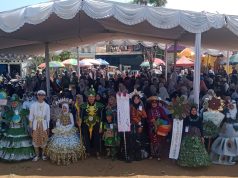 Puncak FSN Jilid 8 Cigondewah Hilir, Karnaval Best Costume Dan Berikan Berbagai Hadiah