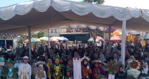 Puncak FSN Jilid 8 Cigondewah Hilir, Karnaval Best Costume Dan Berikan Berbagai Hadiah