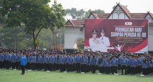 Peringati Sumpah Pemuda ke-98, KDS Lepas Ratusan PMI dan Mahasiswa Al-Azhar Mesir