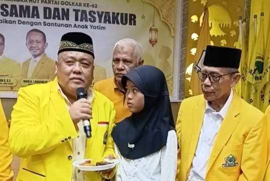 HUT ke-62 Golkar Kota Tasikmalaya, Gelar Upacara di TMP dan Santuni Anak Yatim