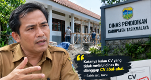 Pelaksana Revitalisasi Dipersoalkan, Guru Sebut Dinas Klaim CV di Luar Jalur sebagai “Abal-abal”