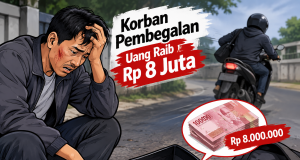Pulang COD Keyboard, Pemuda di Soreang Diduga Dibegal Tiga Pria Bersenjata Golok, Uang Rp8 Juta Raib